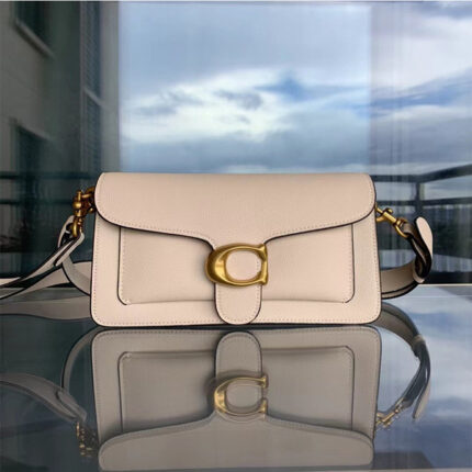 New Dionyor Bag Tabby Genuine Leather C Buckle Shoulder Crossbody Handbag Envelope Underarm Small Square Bag